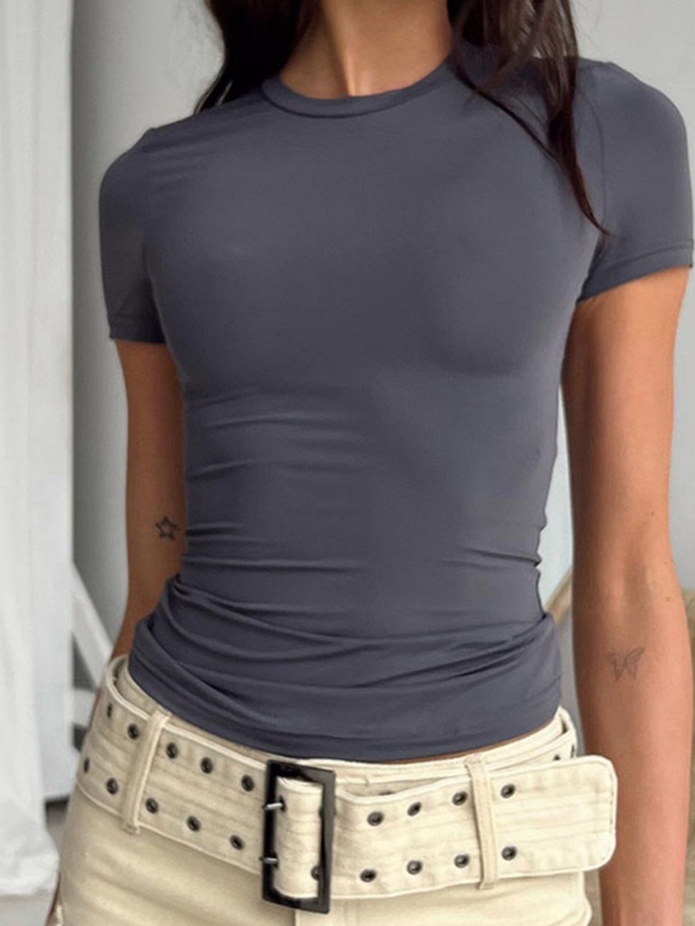 Lowell Top Grey